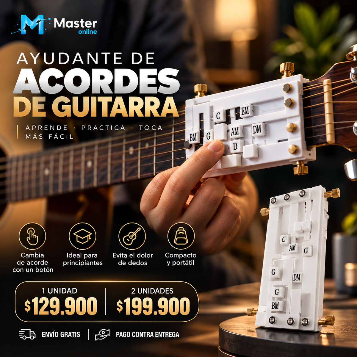 AYUDANTE DE ACORDES DE GUITARRA