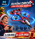 AVION JUGUETE DRON CON CONTROL REMOTO