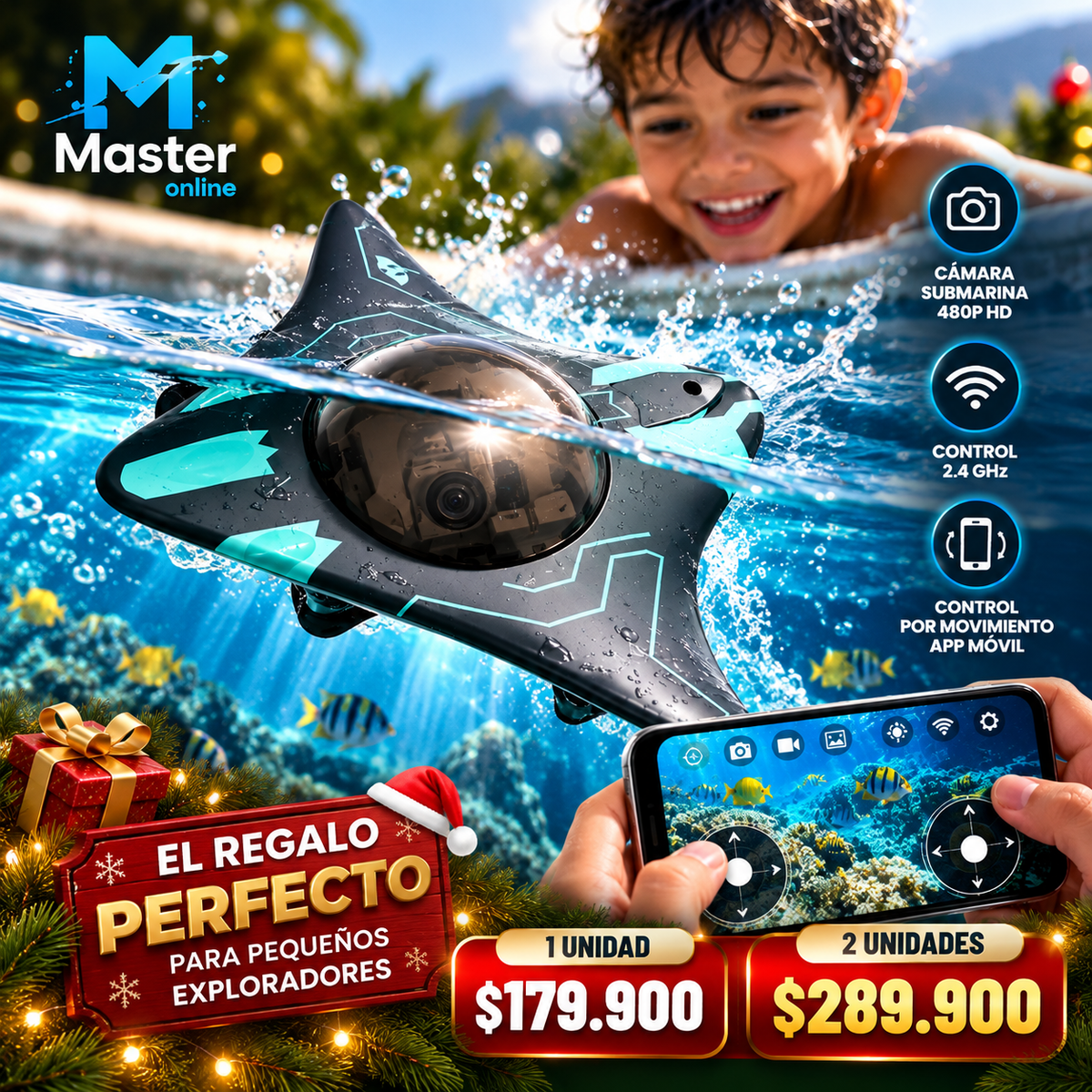 DRON ACUÁTICO