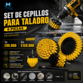CONJUNTO DE ACCESORIOS DE CEPILLO PARA TALADRO