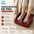 MASAJEADOR DE PIES CON CALEFACCIÓN