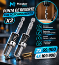 PUNTA DE RESORTE CON POSICIONAMIENTO X2