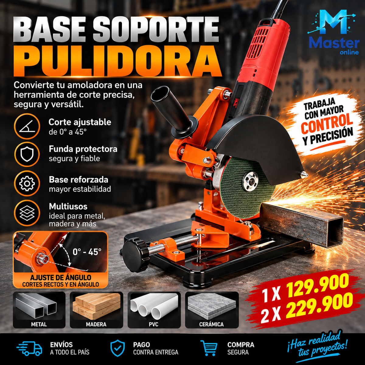 BASE SOPORTE PULIDORA
