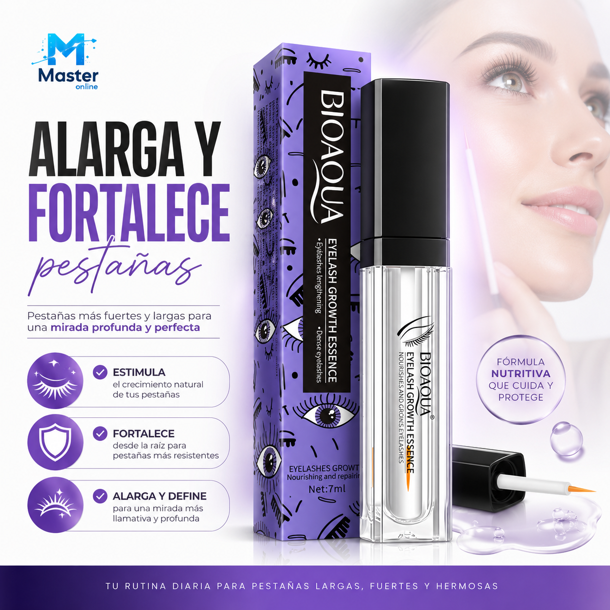 SERUM ALARGADOR DE PESTAÑAS | BIOAQUA