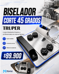 BISELADORA SOPORTE PARA PULIDORA 45° | TRUPER