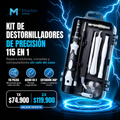 KIT DE DESTORNILLADORES DE PRECISIÓN 115PCS - EN 1