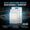SETX3 TABLAS PARA PICAR EN ACERO INOXIDABLE | TRAMONTINA®